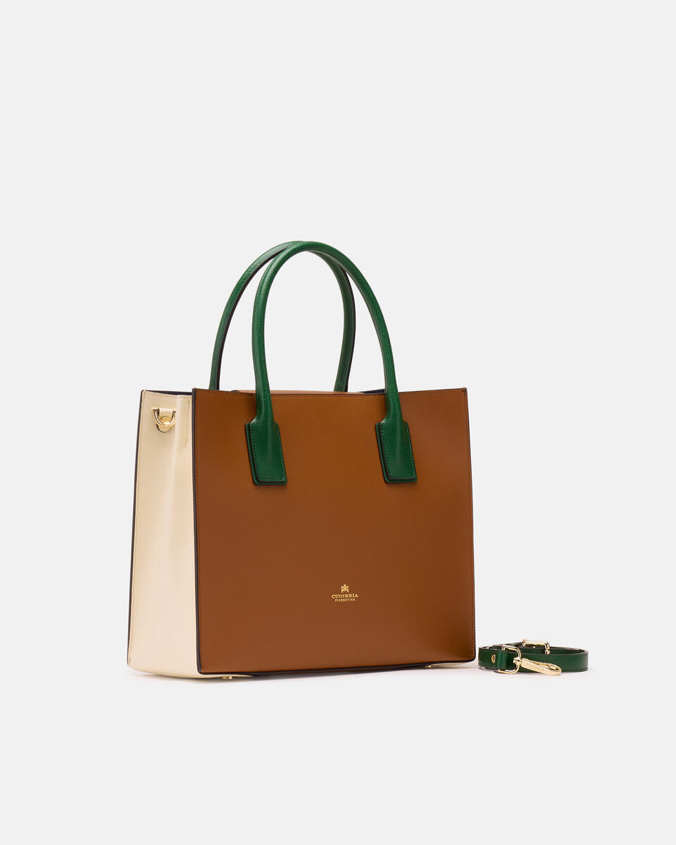 ALICE MEDIUM TOTE BAG - PALMELLATO