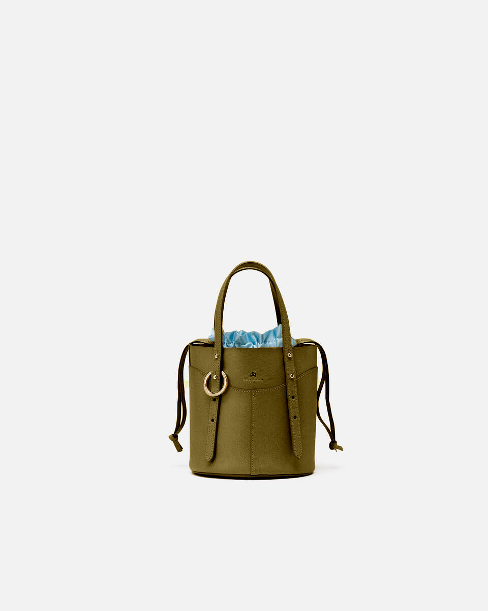 AMBER BUCKET BAG - PALMELATTO