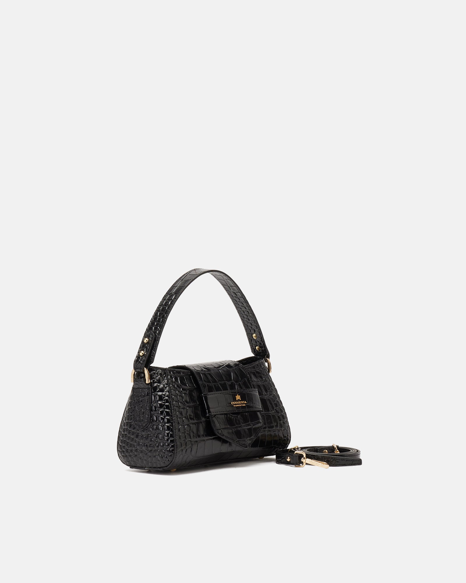 MAIA SMALL HOBO COCCO - CROCO